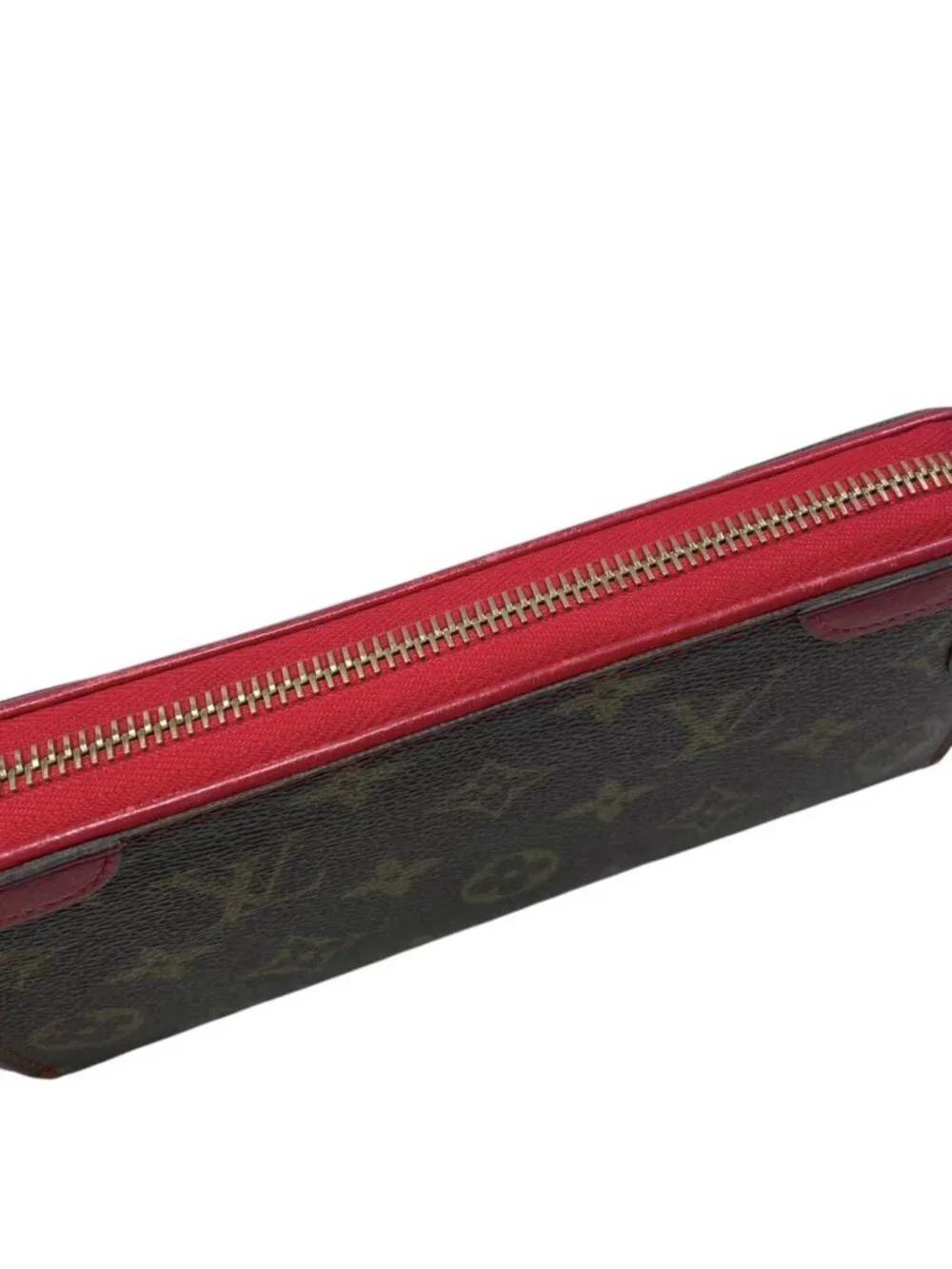 Louis Vuitton Wallet Zippy Retiro Monogram Cerise